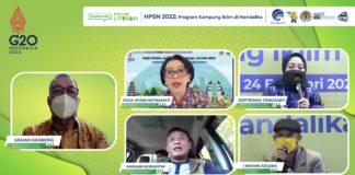 Kominfo Sosialisasikan Pemilahan Sampah Rumah Tangga Melalui Program Kampung Iklim di Mandalika