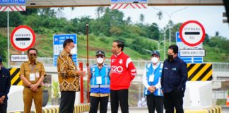 Resmikan Jalan Tol Manado-Bitung Ruas Danowudu-Bitung, Presiden RI Joko Widodo: Waktu Tempuh Manado Hingga Bitung Sekarang 35 Menit