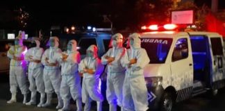 Tim Relawan TerdePan Sleman Lakukan Penyemprotan Disinfektan di Rumah Warga Isoman