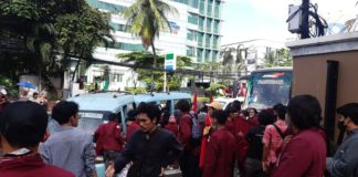IMM Gelar Aksi di Depan Istana, Protes Penambangan di Wadas hingga Penundaan Pemilu