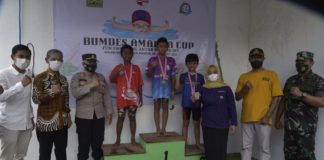 Hadiri Lomba Renang BUMDes Amarta Cup, Bupati Sleman : Semoga Lahir Atlet Profesional