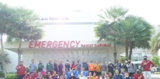 Relawan Ambulans Kaka Center Ikuti Pelatihan Bantuan Hidup Dasar dan Pencegahan Pengendalian Infeksi Gelombang 2 yang Digelar RS UII