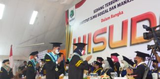 Hadiri Wisuda Drive Thru, Ketua LLDIKTI III Puji Mahasiswa Institut STIAMI yang Lolos Program Magang Bersertifikat Kemendikbudristek