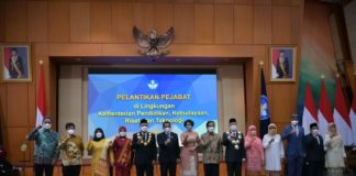 Sesjen Kemendikbudristek Lantik Dua Rektor PTN