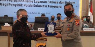 Kapolda Sultra Apresiasi Kontribusi Kantor Bahasa Sultra dalam Penegakan Hukum