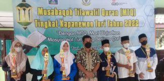 MTQ Kapanewon Turi 2022 , Wujudkan Masyarakat Turi yang Berjiwa Qur’ani