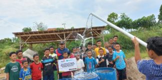 Puluhan Pondok Pesantren di Lampung Telah Terbantu Dengan Adanya Program Sumur Wakaf Dari Lazismu