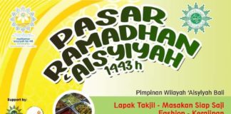 Gelar Pasar Ramadhan Murah, ‘Aisyiyah Bali Menebar Senyum nan Penuh Berkah.