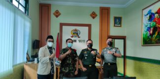 Pimpinan Pemuda dan KOKAM Muhammadiyah Denpasar Gandeng KODIM 1611/Badung Dalam Pelaksanaan Diklatsar.