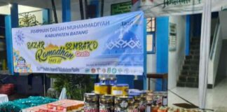 Muhammadiyah Batang Gelar I’tikaf dan Pasar Gratis