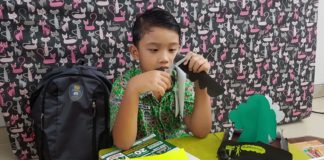 Serunya Belajar Karya Tiga Dimensi dengan Media Kertas Lipat di SD Muhammadiyah PK Kottabarat