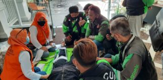 Keren! RS PKU Solo Gelar Workshop Bantuan Hidup Dasar Untuk Driver Gojek