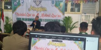 Nuzulul Qur’an di SMA Muhammadiyah 1 Surakarta