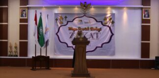 Lipatkan Gandakan Berkah, Lazismu Kolaborasi Dengan Bank Mega Syariah Berbagi Zakat Di Akhir Ramadhan