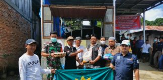 LAZISMU Salurkan Bantuan bagi Warga Terdampak Banjir Bandang di Lawe Beringin Gayo