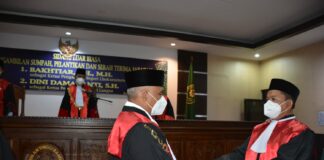 Bakhtiar Dilantik Jadi Ketua KPN Lhokseumawe