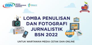 BSN Undang Jurnalis Ikuti Lomba Penulisan dan Foto Jurnalistik 2022
