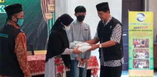 Lumbung Zakat Indonesia Salurkan ZIS bagi 100 Warga Sleman