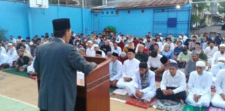 PANDEMI Menghilang, Umat Islam Bali Gelar Shalat Eid di Masjid Dan Lapangan.