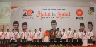 Halal Bi Halal DPW PKS DKI Jakarta, Singgung Beratnya Amanah Pemenangan Pemilu 2024