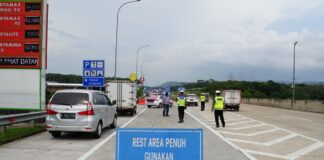 Jasa Marga Kembali Terapkan Sistem Buka/Tutup Rest Area pada Arus Balik Lebaran 2022