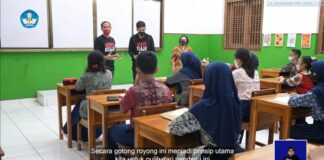 Jadi Guru Tamu, Mendikbudristek Masuk Kelas Bersama Desta