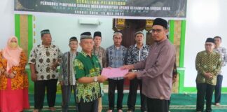 Pelantikan PCM Pimpinan Cabang Muhammadiyah Sungai Raya 2022-2023