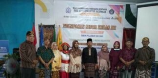 Mengusung Tema Keberagaman Nusantara, SMK Muhammadiyah Denpasar Melepas Siswa Angkatan IX 2022.