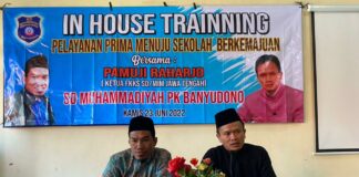 SD Muhammadiyah PK Banyudono Adakan IHT Pelayanan Prima