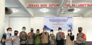 Vaksinasi Massal Covid-19 Muhammadiyah Denpasar Dukung Kesuksesan G20 di Bali.