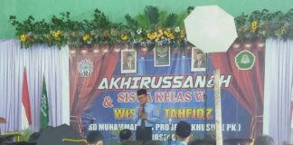 SD Muhammadiyah PK Wonosegoro Gelar Wisuda Tahfidz dan Akhirusanah