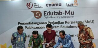 Lazismu Jalin Kerjasama EdutabMu Dengan The Head Foundation dan Enuma