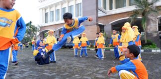 Siswa SD Muhammadiyah PK Kottabarat Isi Jeda Penilaian Akhir Tahun dengan Olahraga Pilihan
