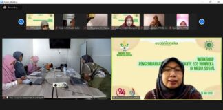 Lokakarya Pengembangan Materi Kampanye Eco Bhinneka di Media Sosial