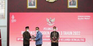 Inpres Kampung KB Perkuat Institusi Keluarga