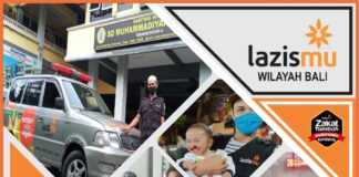 Berbagi Dan Memberi Bersama LAZISMU Bali.