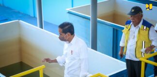 Resmikan SPAM Wae Mese II, Presiden Joko Widodo: Penataan Labuan Bajo Harus Terintegrasi