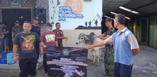 Bakti Sosial Tebar Daging/Hewan Qurban Angkatan Muda Muhammadiyeh Kapanewon Turi