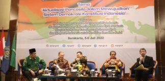 Hasil Seminar Nasional dan Call for Papers dengan Tema “Aktualisasi Pancasila Dalam Sistem Demokrasi Konstitusional Indonesia”