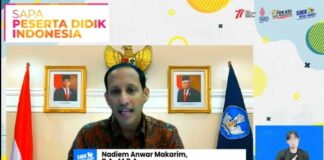 Sapa Ribuan Peserta Didik Baru SMK, Menteri Nadiem: Kalian Harus Bangga Jadi Siswa SMK!