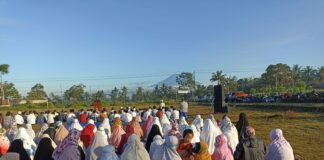 Semarak Salat Iduladha di PCM Mungkid