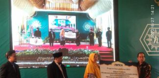 SMA Muhammadiyah PK Ikuti Serah Terima Ruang Kelas Baru