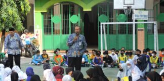 SMP Muhammadiyah 1 Simpon Surakarta Gelar MPLS Secara Tatap Muka