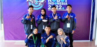 Tim Robotika UAD Duduki Peringkat III di Kontes Robot Indonesia 2022