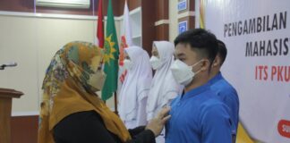 Pengambilan Sumpah dan Penyematan Lencana 223 Mahasiswa FK ITS PKU Muhammadiyah Surakarta