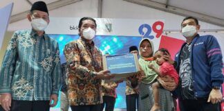 Dukung Program BKKBN Provinsi Banten Cegah Stunting, XL Axiata Salurkan Paket Makanan Sehat