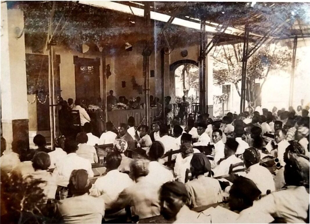Kongres Muhammadiyah di Surakarta tahun 1929 ( Sumber: Museum Muhammadiyah Yogyakarta)