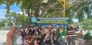 PWNA Aceh Gelar Aksi Keluarga Peduli Lingkungan, Merawat Damai Menggelorakan Semesta