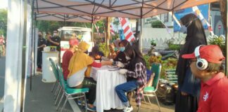 Sinergi SD Muhammadiyah PK Kottabarat dengan Lazismu Gelar Cek Kesehatan Gratis di CFD Solo