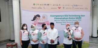 Berkomitmen dalam Mencegah Stunting, Phapros Ramaikan Kampanye Gizi Seimbang dan Gebyar Minum Tablet Tambah Darah